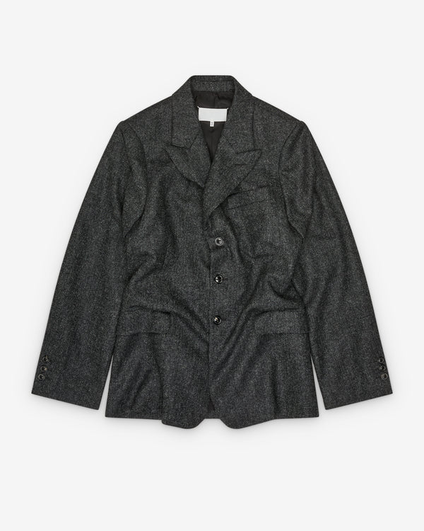 Maison Margiela - Women’s Wool Jacket - (Dark Grey)