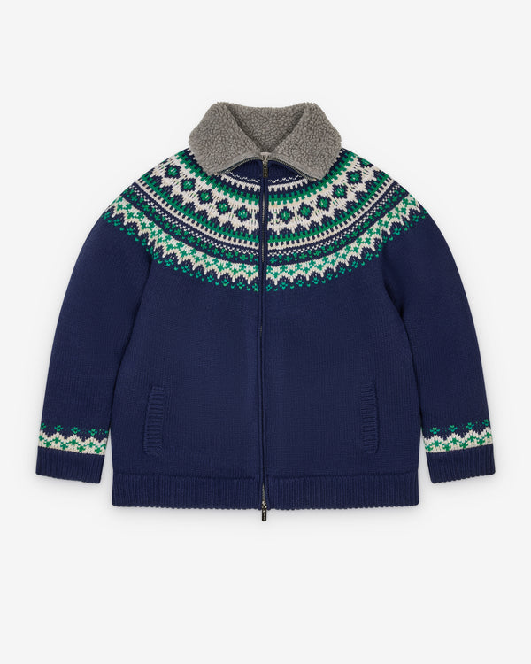 Miu Miu - Men's Cardigan - (Navy)