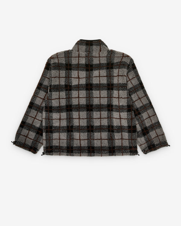 Miu Miu - Men's Plaid Blouson - (Grey)