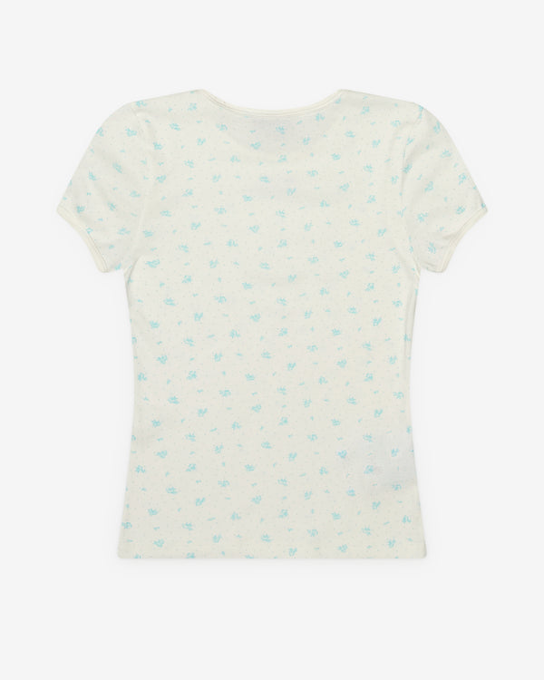 Miu Miu - Women's Floral Pullover - (White)