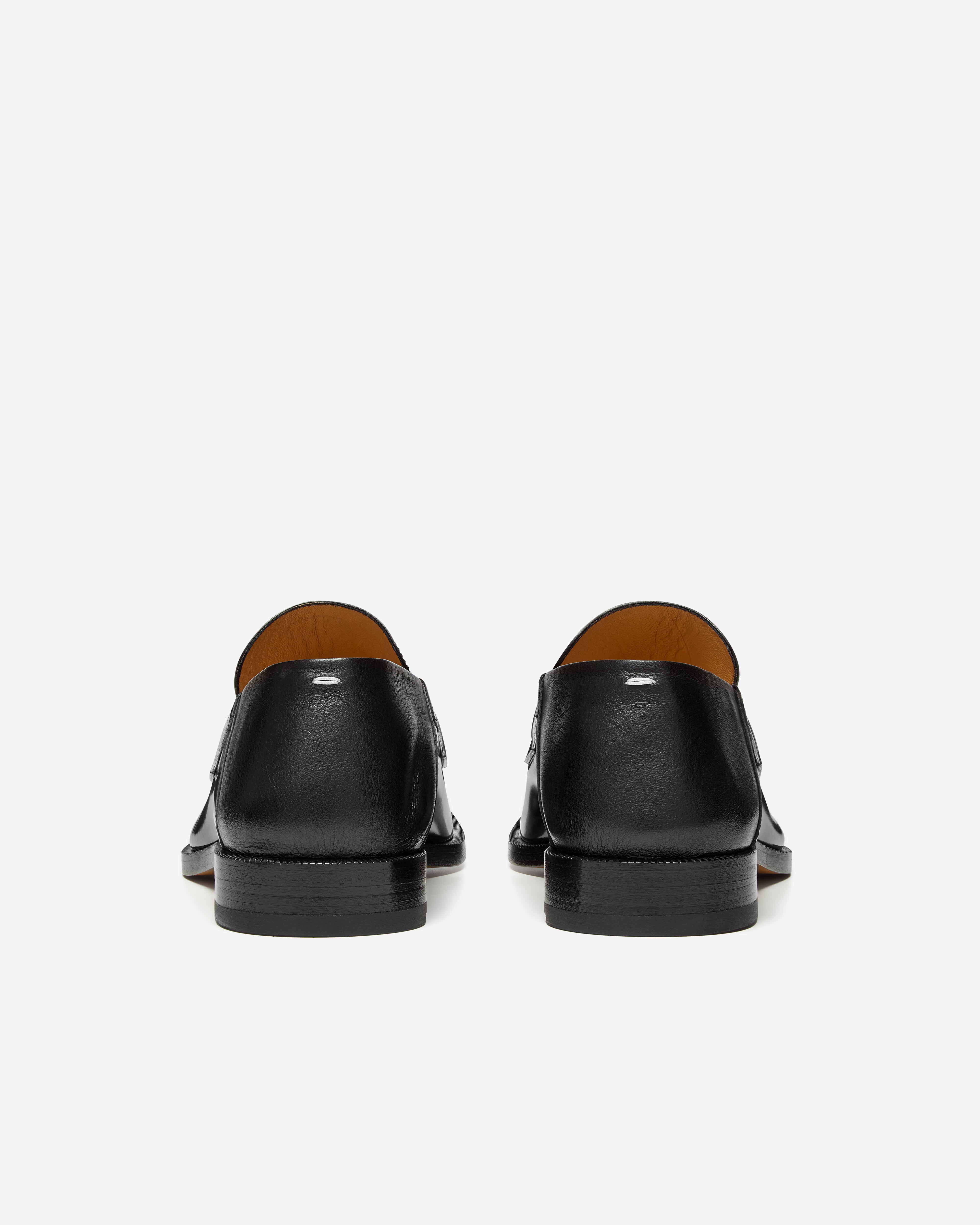 Maison Margiela: Men's Tabi Moccasin (Black) | DSMNY E-SHOP