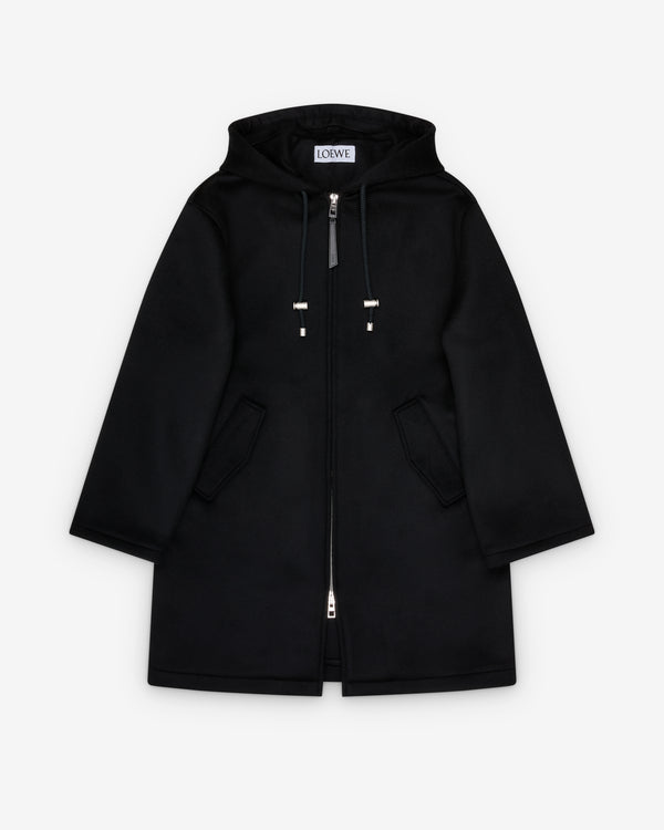 Loewe - Men's Hooded Coat - (Black)