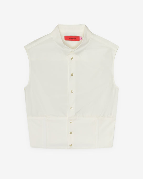 Eckhaus Latta - Women's Form Buttondown - (Salt)