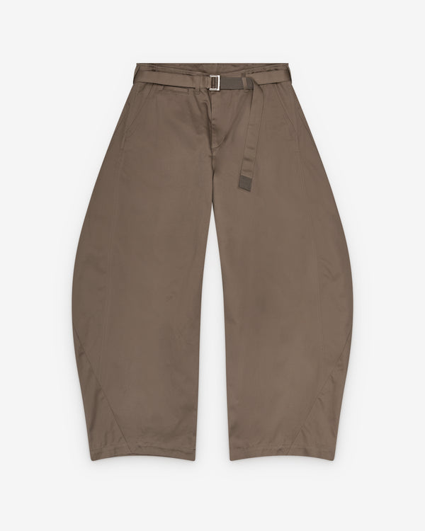 Sacai - Men's Cotton Chino Pants - (Gray)