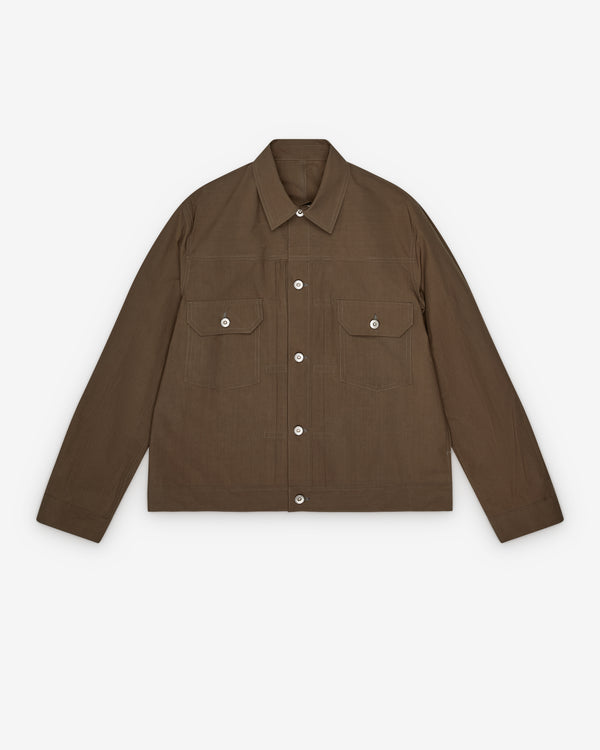 Sacai - Men's Cotton Typewriter Jacket - (Taupe)