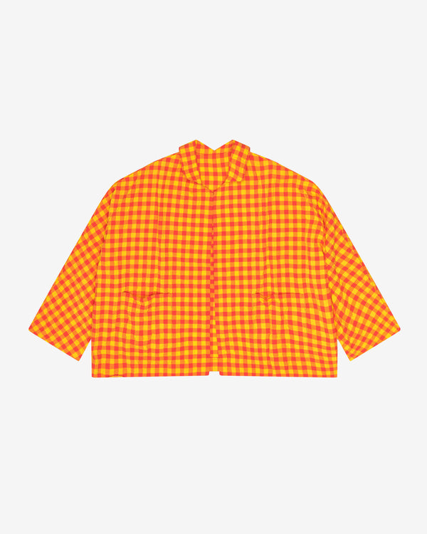 Daniela Gregis - Women's Gingham Jacket - (Pink/Yellow)