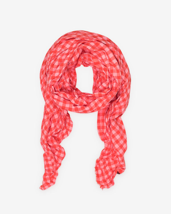 Daniela Gregis - Women's Washed Shawl - (Red/Pink)