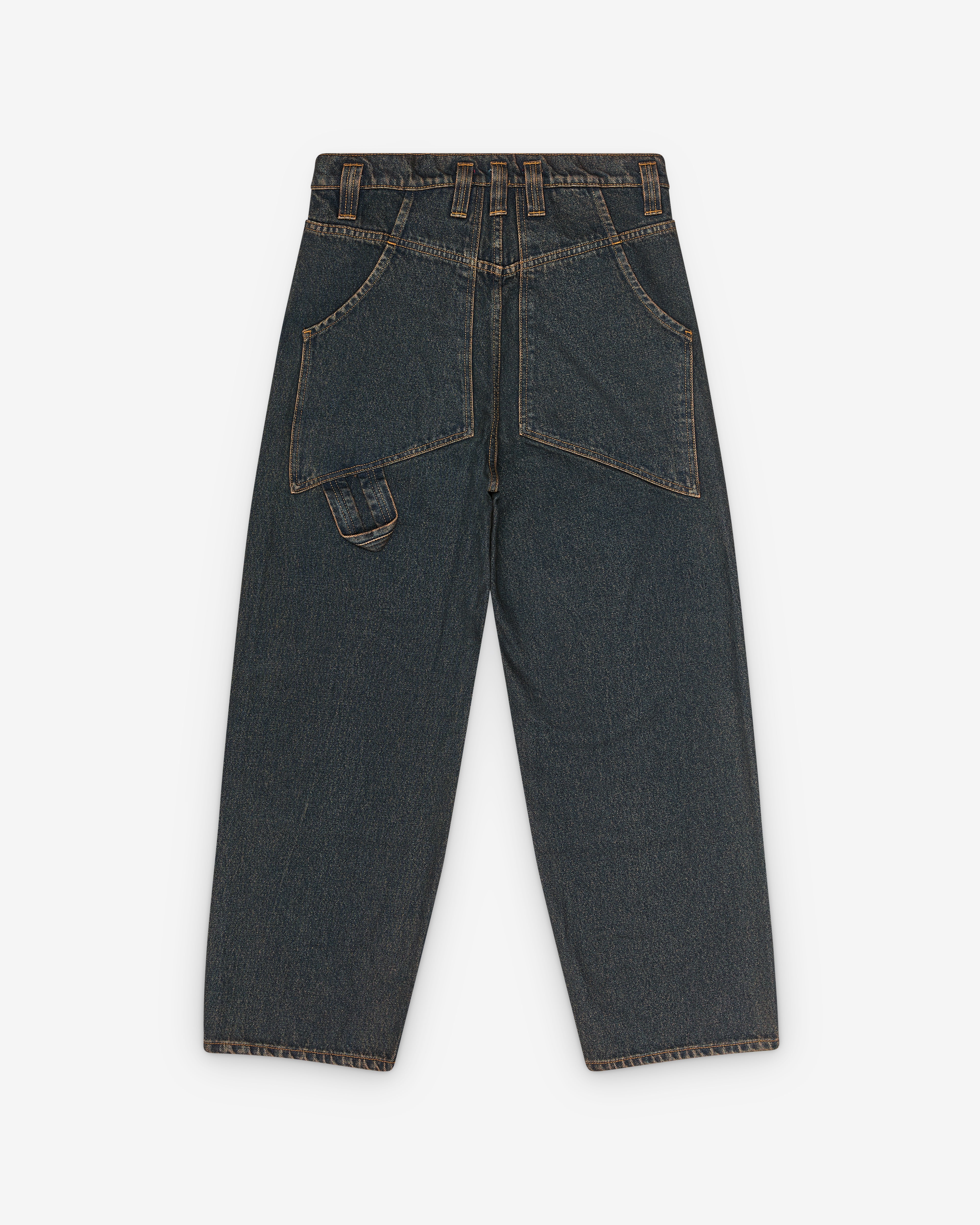 Eckhaus Latta: Men's Double Knee Baggy Jean (Valencia) | DSMNY E-SHOP