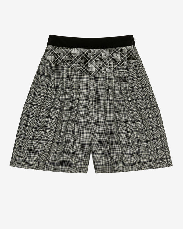 Valentino - Women's Wool Bermuda Shorts - (Grey)