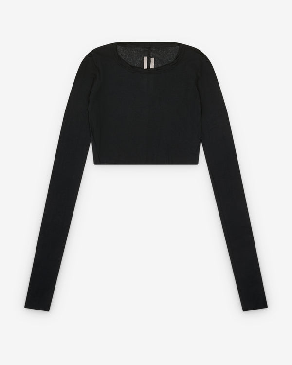 Rick Owens - Women's Long Sleeve Crop T-Shirt - (Black)