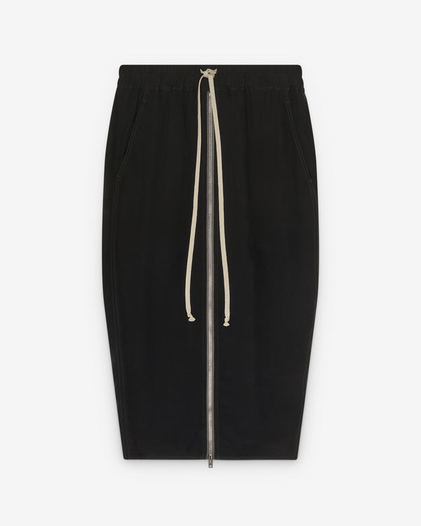 Rick Owens - Women's Zipped Pillar Short - (Black)