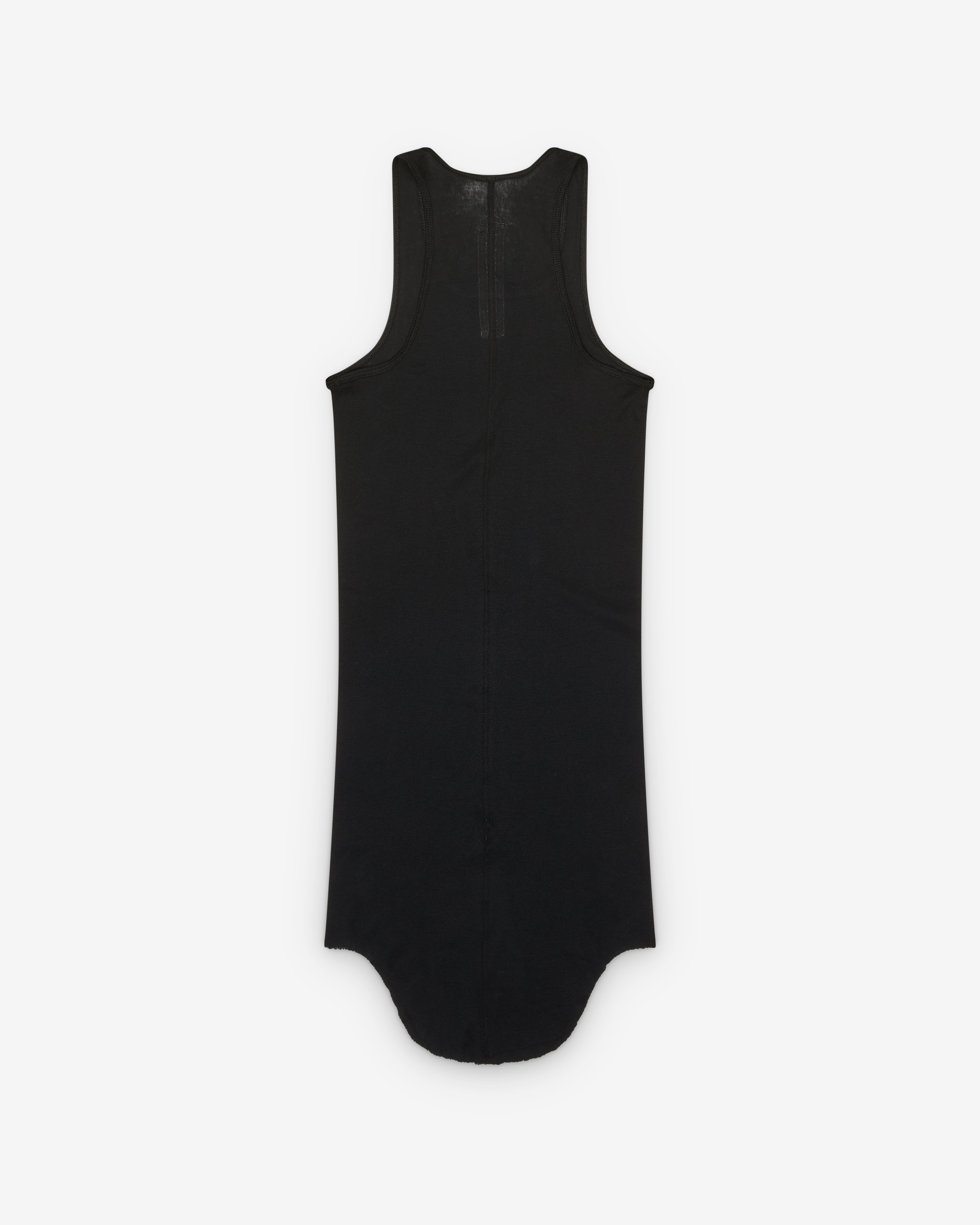 Rick Owens: Men's Basic Rib Tank (Black) | DSMNY E-SHOP