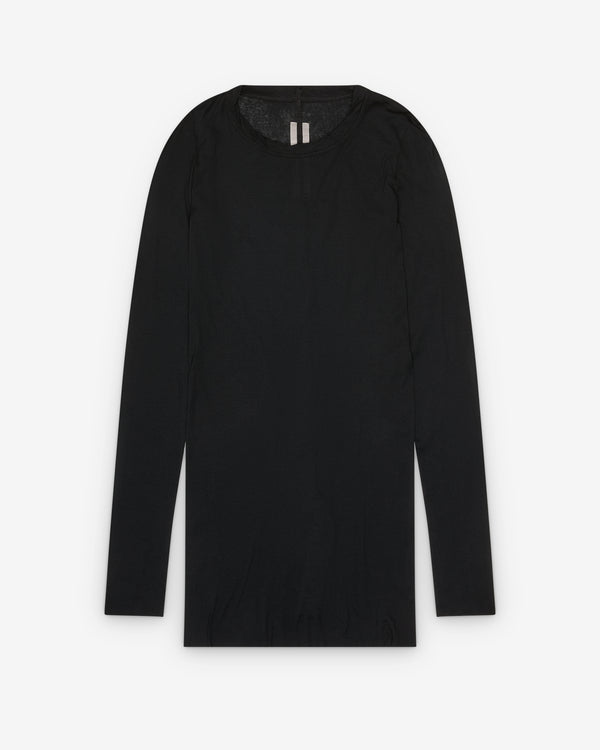 Rick Owens - Men's Rib Long Sleeve Tee - (Black)