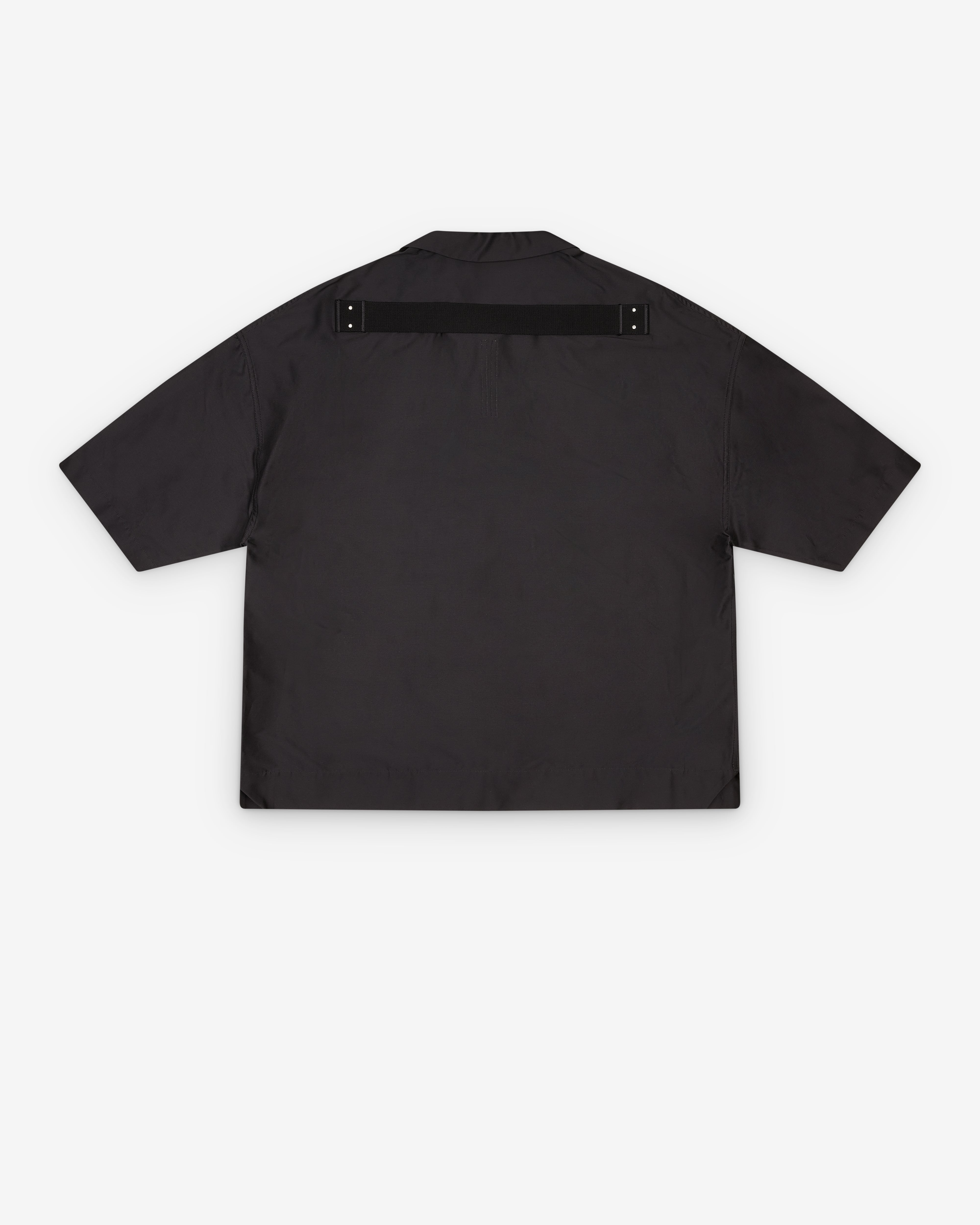 Rick Owens: Men's Magnum Tommy Shirt (Black) | DSMNY E-SHOP