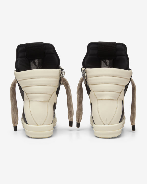 Rick Owens - Men's Jumbolace Geobasket - (Black/Milk)