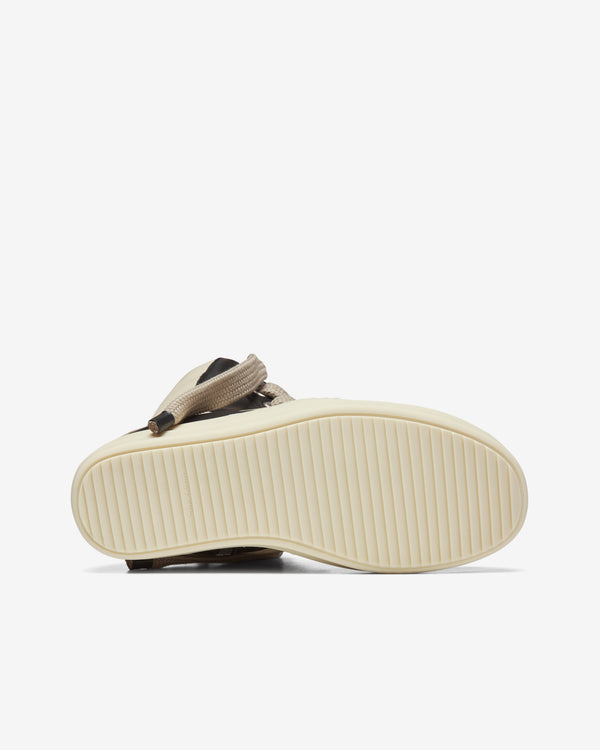 Rick Owens - Men's Jumbolace Geobasket - (Black/Milk)