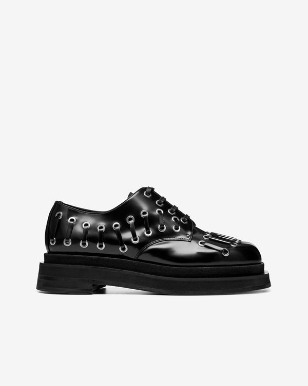 Simone Rocha - Women's Heart Toe Platform Lace Up Brogue - (Black)