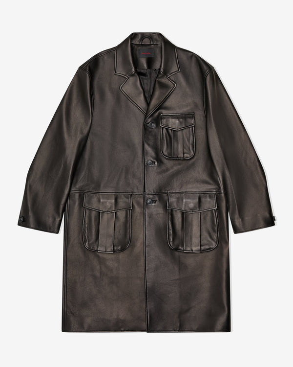 Simone Rocha - Men's Multi Pocket Car Coat - (Black)
