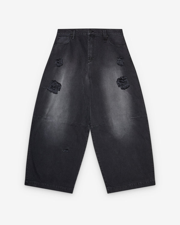 Simone Rocha - Men's Distressed Wide Leg Jeans - (Distressed)