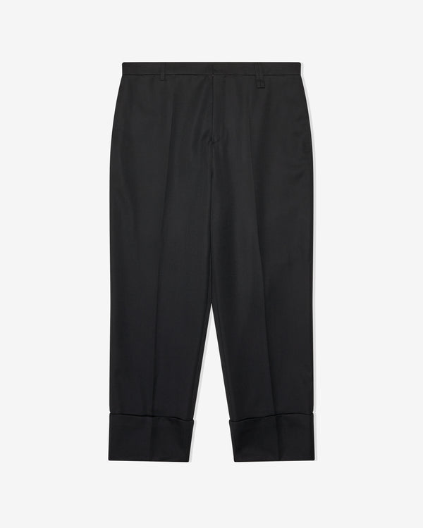 Simone Rocha - Men's Cuffed Straight Leg Trousers - (Black)
