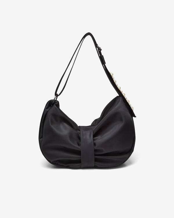 Simone Rocha - Men's Beaded Sling Bow Bag - (Black/Pearl)
