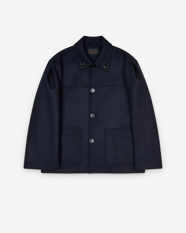 Simone Rocha - Men's Workwear Donkey Jacket - (Navy)