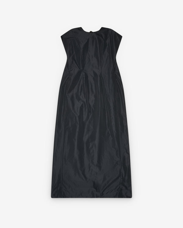 Simone Rocha - Women's Fitted Back Ruched Detail Chain Dress - (Black)