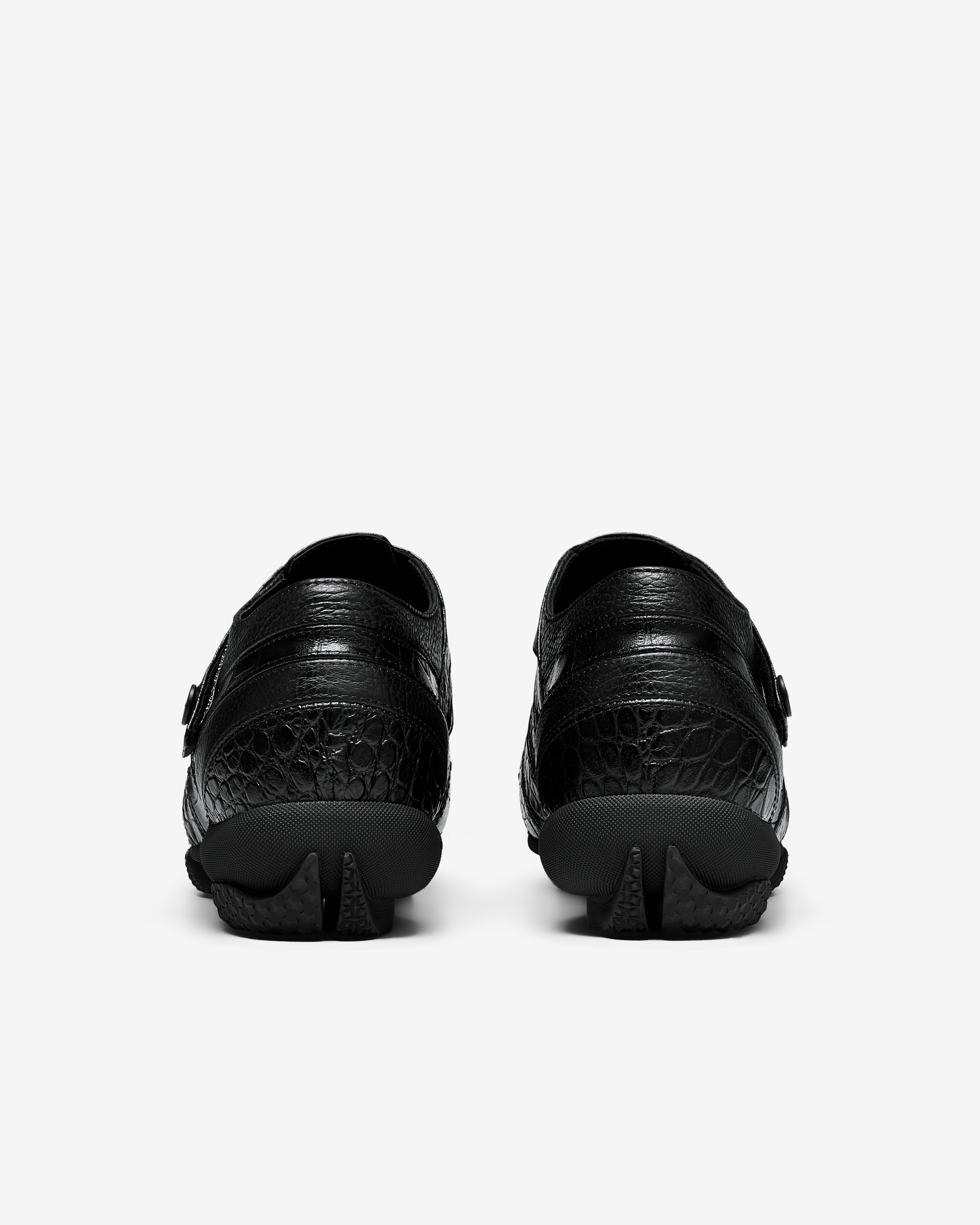 Kiko Kostadinov: Men's Kormos Fisherman Loafers (Black) | DSMNY E-SHOP