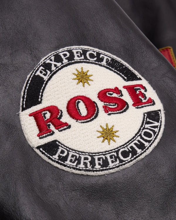 Martine Rose - Men's Superbowl Leather Jacket - (Black)