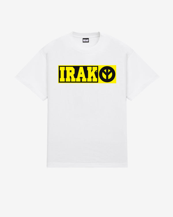 Irak - Babylon Men's Block Logo Tee - (Pure White)