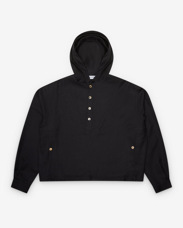 Kiko Kostadinov - Men's Slatina Hooded Top - (Black)