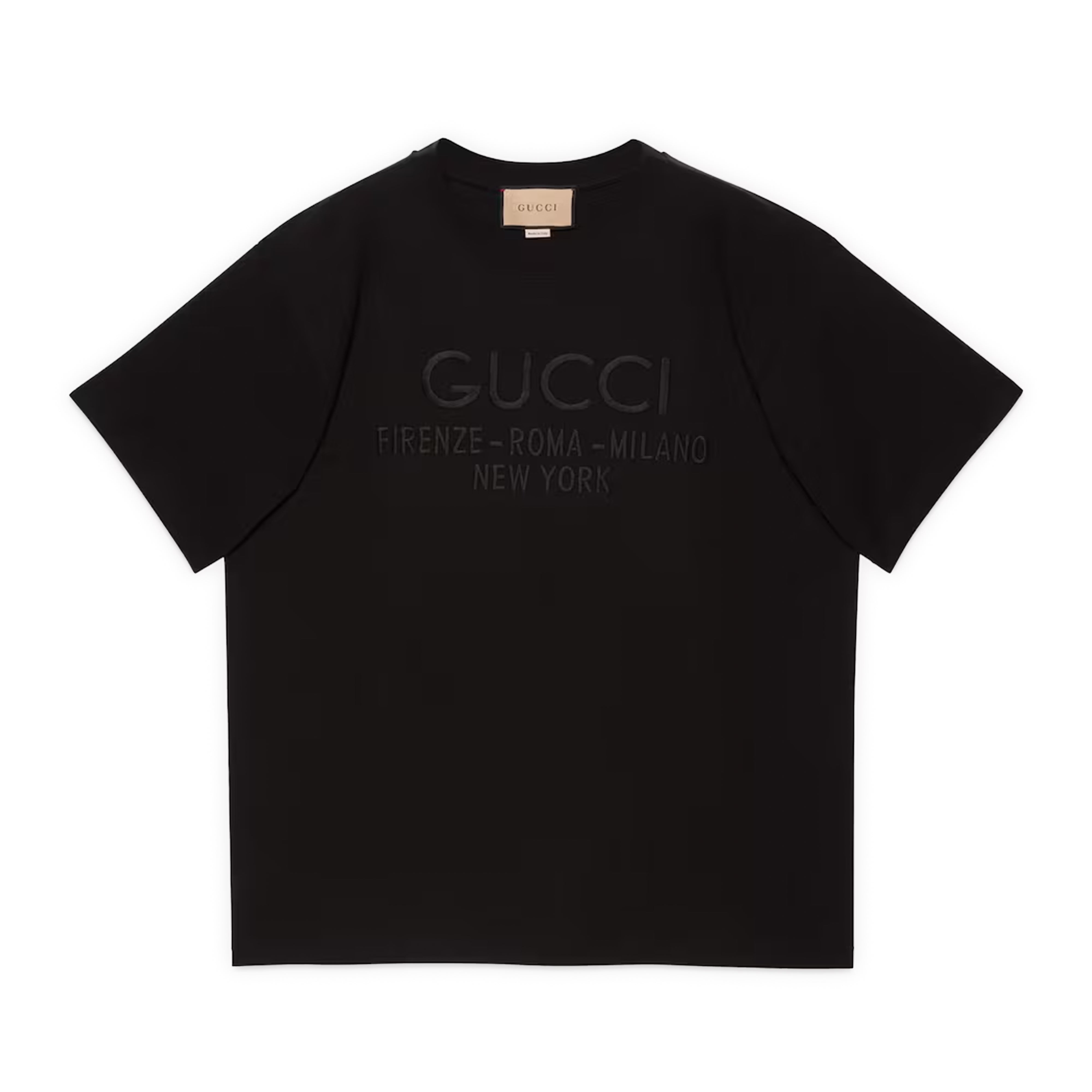 Gucci - Men's T-Shirt Heavy Cotton - (Black) – DSMNY E-SHOP