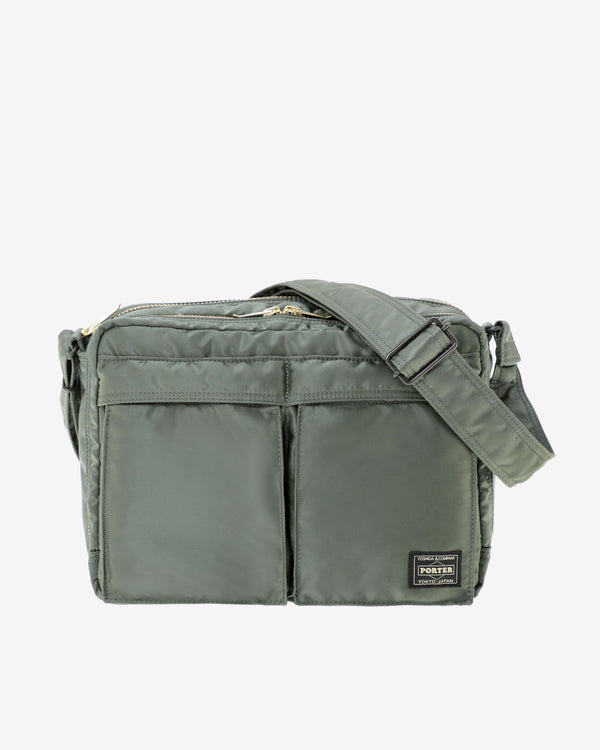 Porter Yoshida & Co. - Men's Tanker Sling Bag w Zip (L) - (Green)