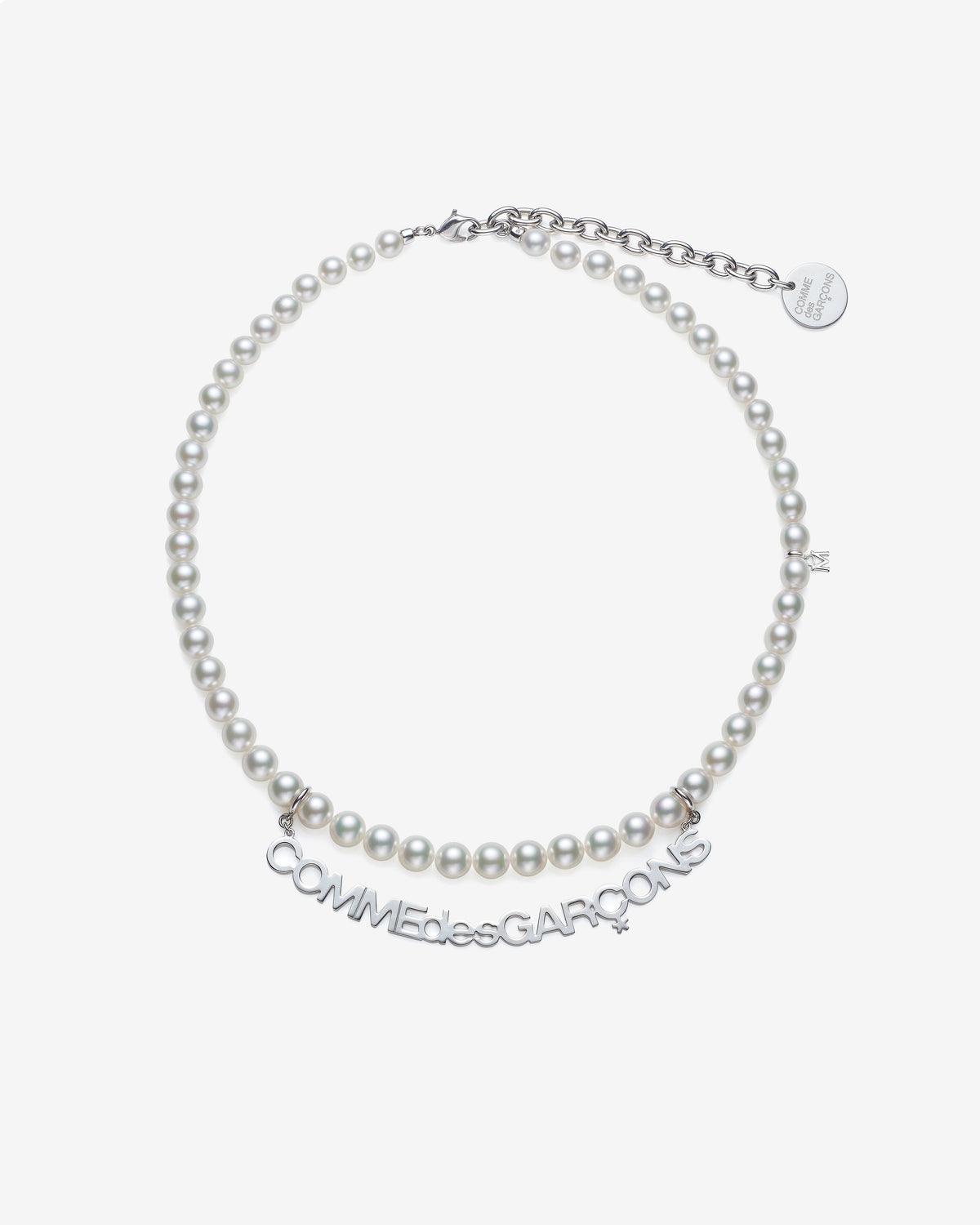 Comme des Garçons x Mikimoto official collaboration image