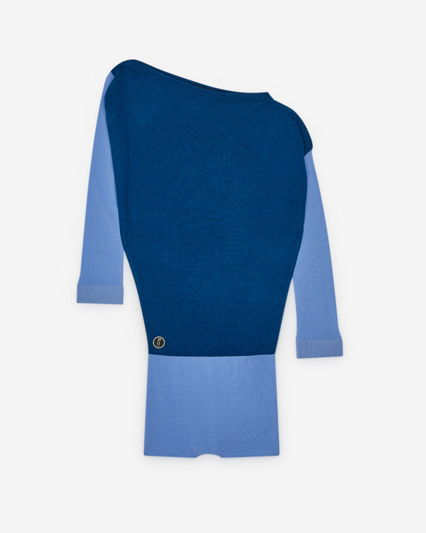 Kiko Kostadinov - Women's Heiss Knit Leotard - (Sky Blue)