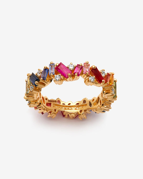 Suzanne Kalan - Rainbow Sapphire Eternity Ring