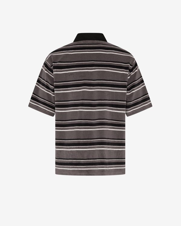 Martine Rose - Men's Oversized Short Sleeve Polo - (Grey)