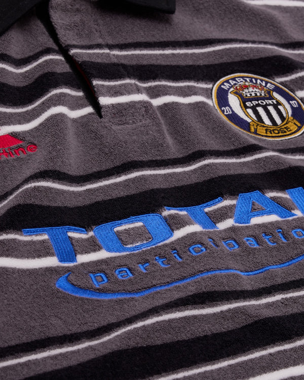 Martine Rose - Men's Oversized Short Sleeve Polo - (Grey)