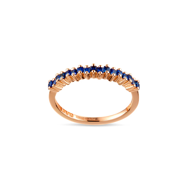 Suzanne Kalan - Dark Blue Sapphire Ring