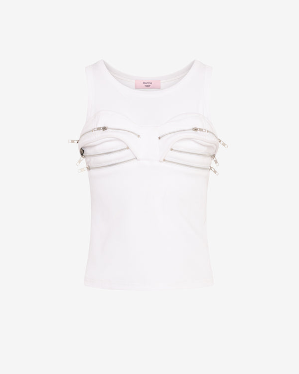 Martine Rose - Women's Bumbag Vest - (White)