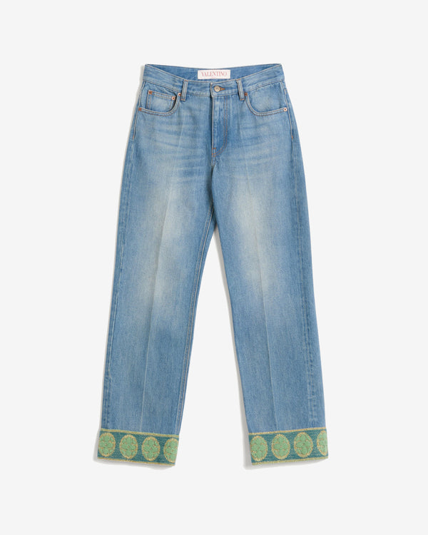 Valentino - Women's Denim Pants - (Medium Blue)