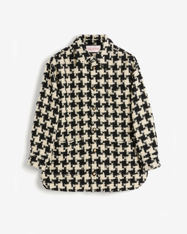 Valentino - Men's Tweed Jacket - (Ivory/Black)