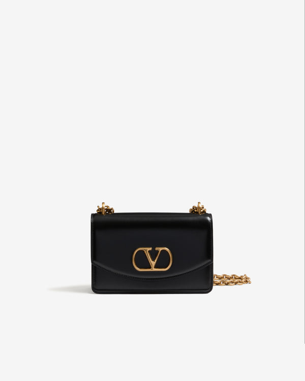 Valentino - Women's Small Vain Shoulder Bag - (Black)