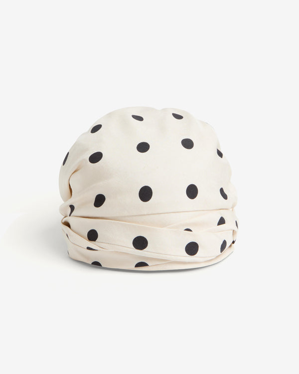 Valentino - Women's Silk Turban - (Ivory/Black)