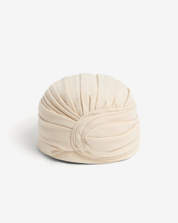 Valentino - Women's Rigid Turban - (Ivory/Gold)