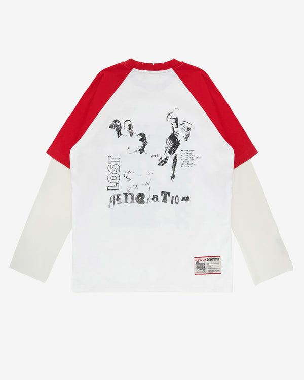 Deva States - Lost Tee - (Red/White)