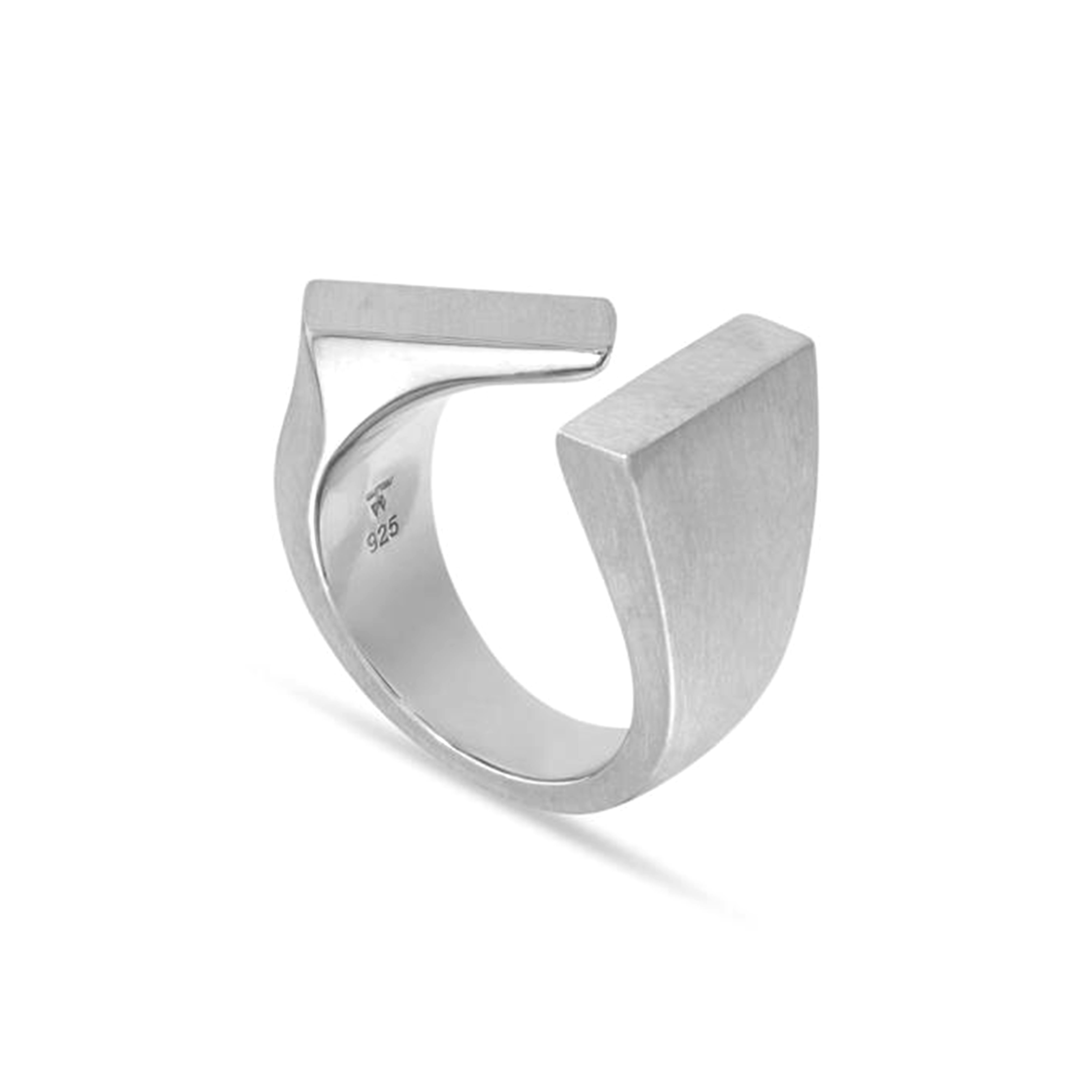 Tom Wood - Tilt Ring Silver