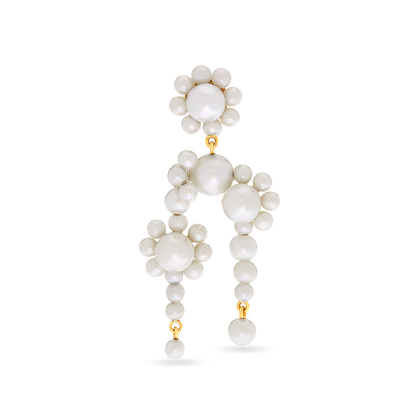 Sophie Bille Brahe - Fontaine Marguerite Earring - (Single)