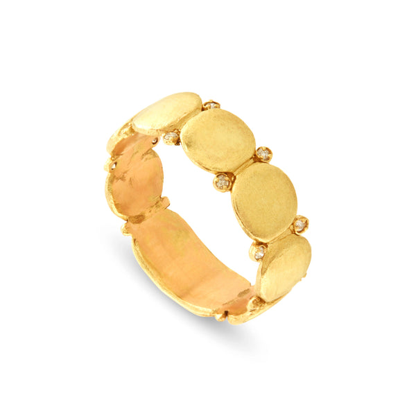 Noguchi Bijoux - Plate Eternity Ring - (Gold)