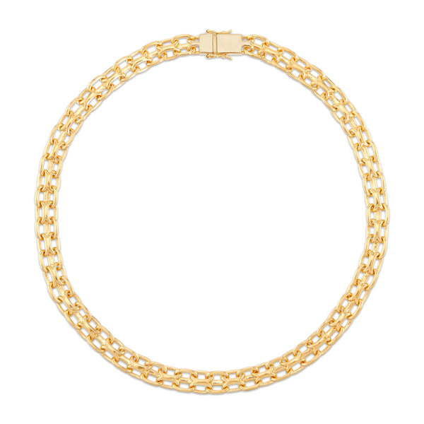 Tom Wood - Vintage Plated Gold Necklace